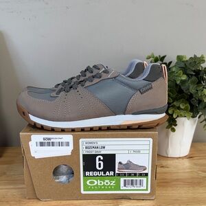 Oboz Women’s Bozeman Low Hiking Shoe Frost Gray 6